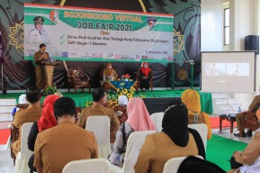 Bupati Bojonegoro Buka Job Fair Virtual 2021