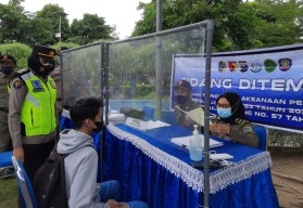 Kisah Para Polwan Tulungagung Dalam Penegakan Prokes Pencegahan Covid-19