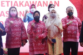 Sampaikan Arahan di Puncak Peringatan HKSN Tahun 2021, Mensos Ajak Seluruh Elemen Bangsa Perkokoh Solidaritas untuk Indonesia Sejahtera