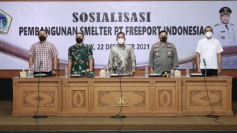 BKPM Berharap Proyek Smelter Gandeng Kontraktor Lokal, PTFI Buka Kesempatan Berusaha