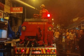 Ruko Pasar Gresik Terbakar, Diduga Korsleting Listrik