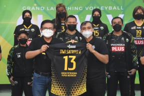 Petrokimia Luncurkan Tim Voli Putri Hadapi Proliga 2022