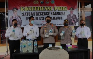 Dua Rumah Produksi Arjo di Ngawi Digrebek, 3000 Liter Diamankan