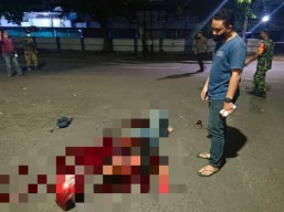 Pria di Surabaya Dibacok Hingga Patah Tulang