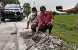 Wabup Bojonegoro Temukan Besi Cor Hanya Satu, Ini Seharusnya Ada Dua