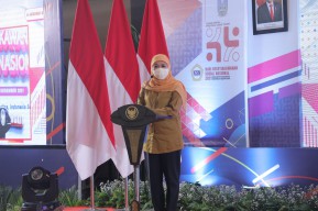 Hari Kesetiakawanan Sosial, Khofifah Ajak Warga Jatim Dorong Generasi Alfa Perkuat Solidaritas Sosial