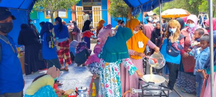 Pemprov Jatim Gelar Lomba Masak Cegah Pengungsi Semeru Depresi