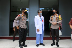 Kapolresta Malang Kota Cek Sejumlah Rumah Sakit Jelang Malam Pergantian Tahun
