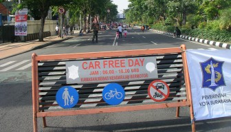 Pemkot Surabaya Tiadakan Acara CFD di Libur Tahun Baru