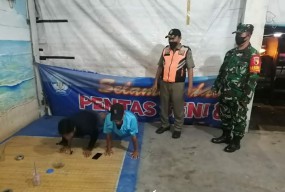 Empat Pelanggar Prokes di Terminal Benowo Surabaya Dihukum Satgas Covid