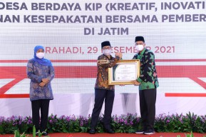 Bupati Sidoarjo Dongkrak Nilai Indeks Desa Membangun, dari Berkembang Menuju Maju