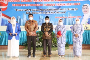 Wabup Subandi Berharap IWAPI Dorong Peningkatan Perekonomian Sidoarjo