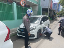 Parkir Sembarangan, 9 Mobil di Ponorogo Digembok