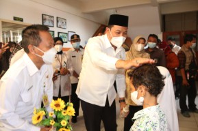 Wabup Subandi Sidak Penyelenggaraan PTM di Sekolah Dasar