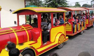 Aktivitas Odong-odong Melintas di Jalan Umum Langgar Aturan