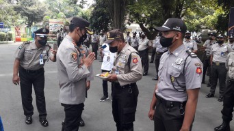 Momen HUT Satpam ke 41, Kapolres Tulungagung Sampaikan 5 Pesan