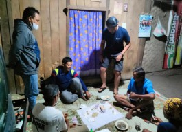 Empat Petani Desa di Ngawi Digerebek Polisi Saat Main Judi