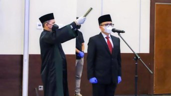 Mantan Bupati Banyuwangi Dilantik Sebagai Kepala LKPP
