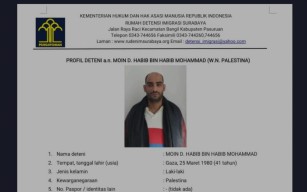 Imigran Palestina  Kabur Bawa Lari Mobil Dinas Kepala Rudenim Surabaya
