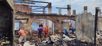 Pasar Sidayu Gresik yang Terbakar Disebut Bagian dari Cagar Budaya