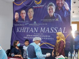 Partai Nasdem Surabaya Gelar Sunatan Massal Gratis