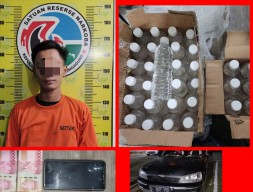 Kirim Miras ke Tulungagung, Pemuda Asal Kediri ini Ditangkap Polisi