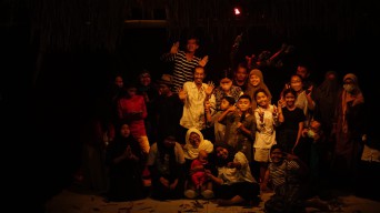 Pantomim Merebut Ruang Bermain Anak