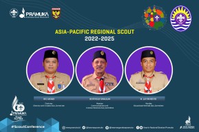 Tiga Pelatih Pembina Indonesia Terpilih Jadi Pengurus Pramuka Asia-Pasifik