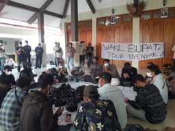 100 Hari Kerja Wabup Tulungagung, AMTI Sambut Dengan Kendurian