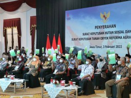 26 Ribu KK di Jatim Terima SK Hutan Sosial dari Jokowi
