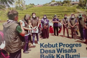 Pengembangan Desa Wisata Balik Ka Bumi, Smelting Berdayakan Masyarakat Lokal