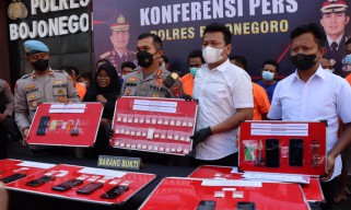 18 Budak Narkoba di Bojonegoro Meringkuk di Jeruji Besi