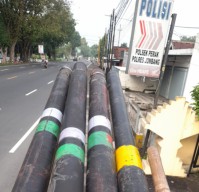 Pakai Mobil Pikap, Dua Warga Sidoarjo Curi Tiang Telepon di Jombang
