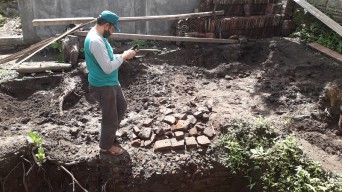 BPCB Bakal Mengkaji Temuan Dwarapala di Desa Podorejo Kecamatan Sumbergempol Tulungagung