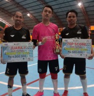 Pokja DPRD Surabaya Juarai Turnamen Futsal Antar Pokja di Kowabi Cup