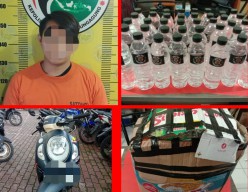 Jualan Arak Bali di Tulungagung, Pemuda Asal Blitar Ini Diringkus Polisi