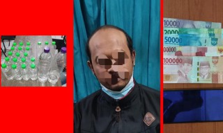 Penjual Bakso Tulungagung Nyambi Edarkan Miras