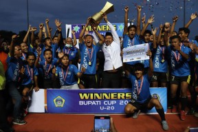 Driyorejo FC Juarai Turnamen Bupati Cup 2022