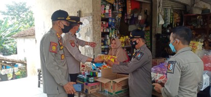 Jelang Ramadan, Polisi dan Satpol PP Margomulyo Blusukan ke Pasar