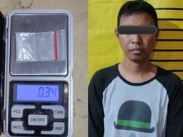 Transaksi Sabu, Sholeh dan Temannya Disergap Polisi di Jalan Tugu Pahlawan
