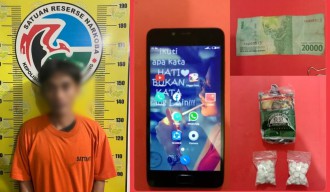 Edarkan Pil Doubel L, Pemuda Tulungagung ini Dibekuk Polisi