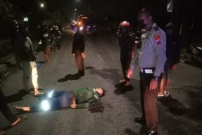 Hindari Jalan Berlubang, Pemuda Sidoarjo Tewas Tabrakan