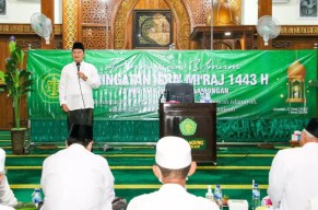Peringatan Isra' Mi'raj, Bupati YES :  Ayo Kuatkan Kolaborasi Terwujudnya Masyarakat Rahmatan Lil Alamin