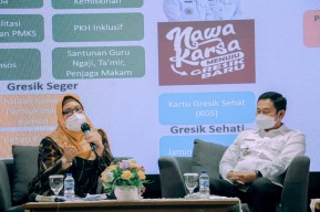 Sharing Strategi Penanggulangan Kemiskinan Daerah, Bu Min Beberkan Upaya Pemkab Gresik