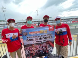 Keren!! Komunitas Honda Jatim Jelajahi 3 Pulau Hingga Nobar MotoGP Mandalika