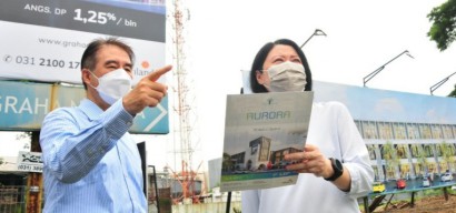 Aurora, SOHO Tiga Lantai Mulai Rp 2,6 Miliar dari Graha Natura PT Intiland