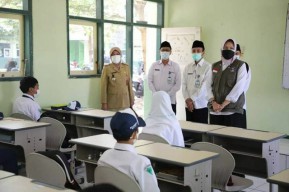 Pemkot Batu Sudah Buka PTM 100 Persen Untuk Kelas 6 SD