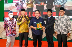 Menteri BUMN Erick Thohir Dukung Penguatan Ekonomi Kreatif Lamongan