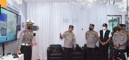 Wujudkan Mudik Aman, Irwasum Polri Sidak Pos Pelayanan di Lamongan