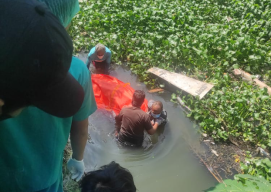 Geger Penemuan Mayat Misterius di Sungai Gedangan Sidoarjo